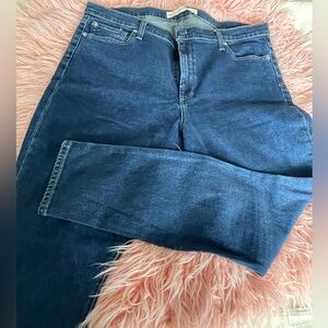 Gap 1969 Women's Authentic True Skinny Ankle high Rise Denim Blue Jeans Sz 34/18